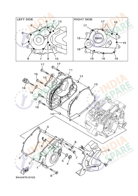 CRANKCASE COVER 1